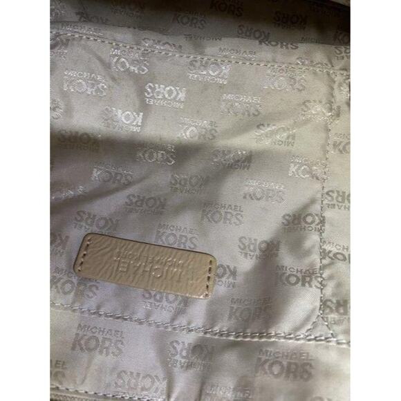 michael kors shopping tan patent leather tote - Picture 9 of 10